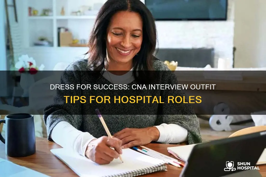 what to wear to a cna interview at a hospital