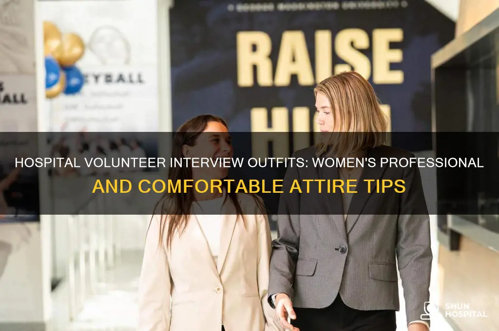 what to wear to a hospital volunteer interview women