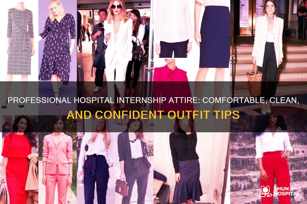 what to wear to an internship at a hospital