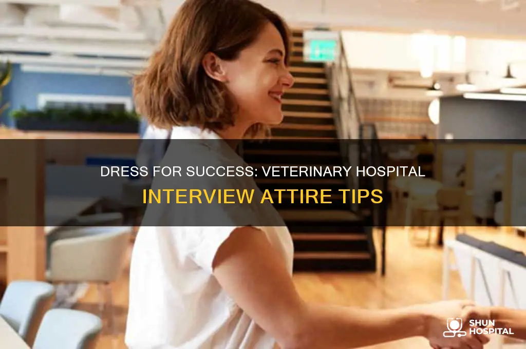 what to wear to an interview at a veterinary hospital