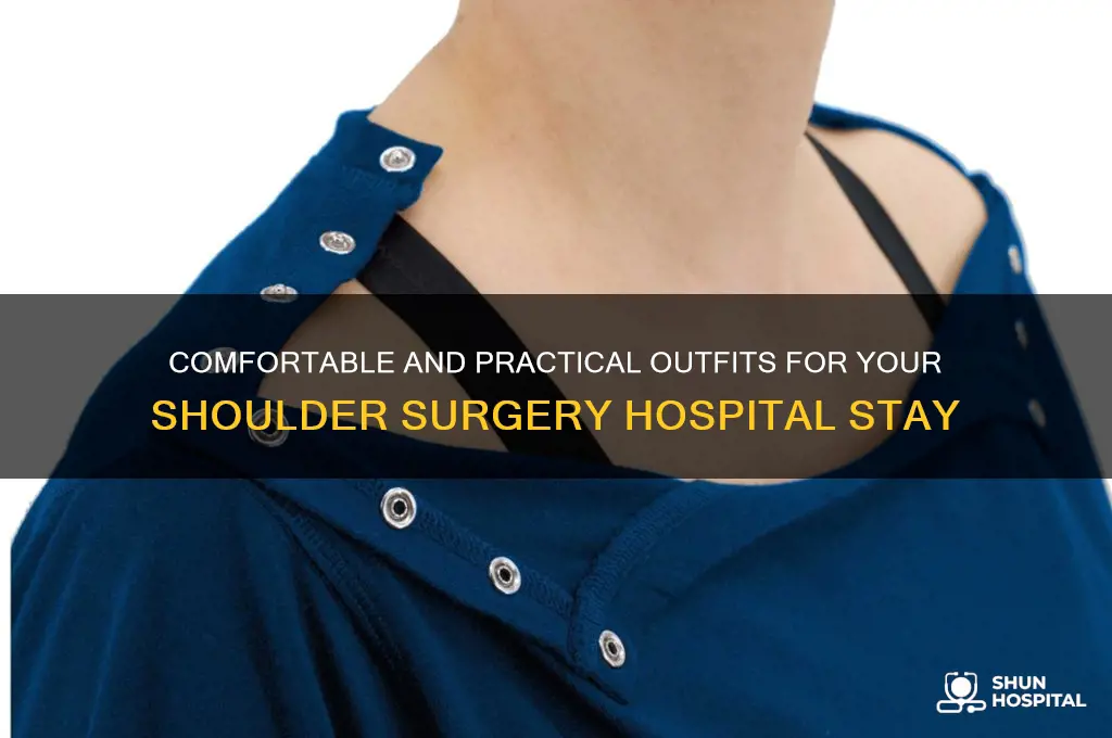 what to wear to the hospital for shoulder surgery