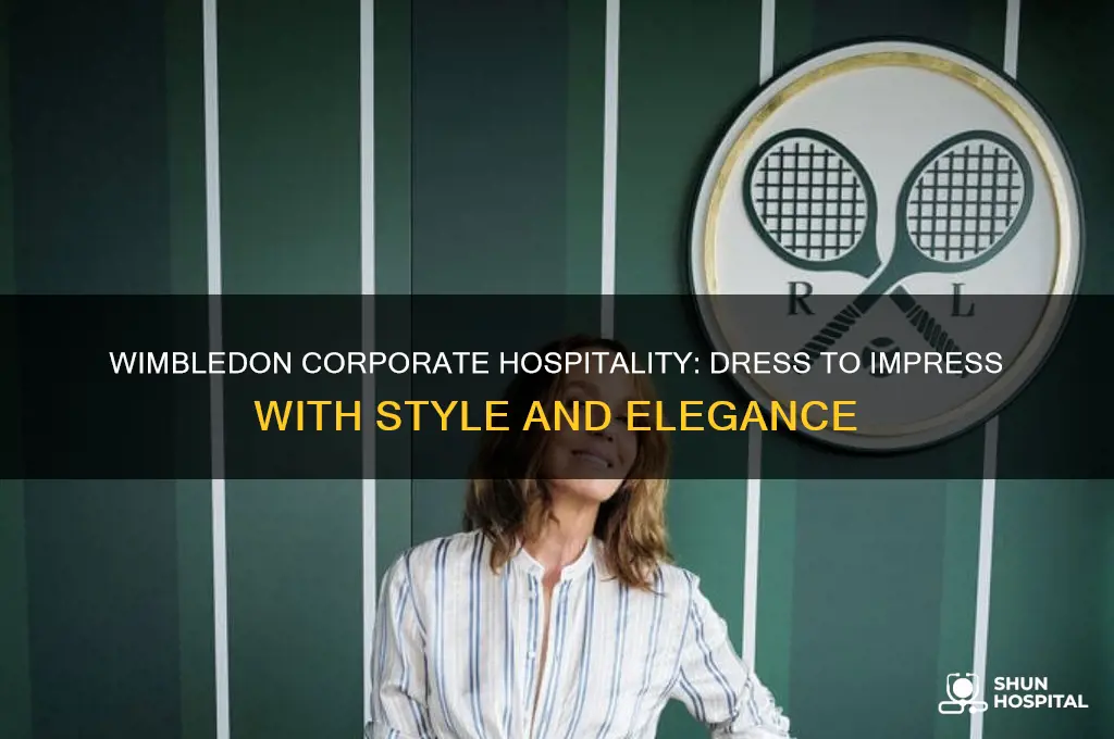 what to wear to wimbledon corporate hospitality