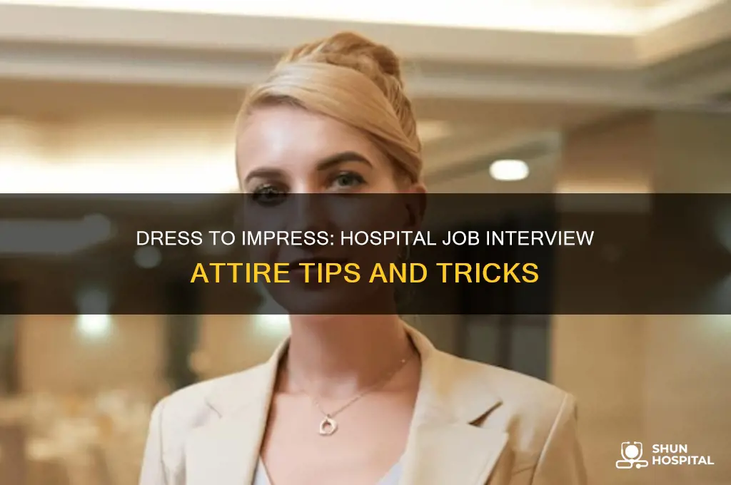 what to where for a hospital position job interview