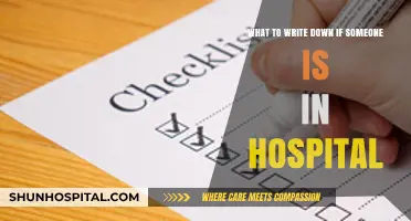 Essential Notes to Document When a Loved One is Hospitalized