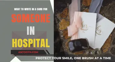 Heartfelt Hospital Card Messages: Words to Comfort and Uplift Loved Ones