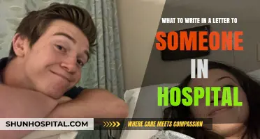 Thoughtful Words: Crafting a Heartfelt Hospital Letter for Loved Ones
