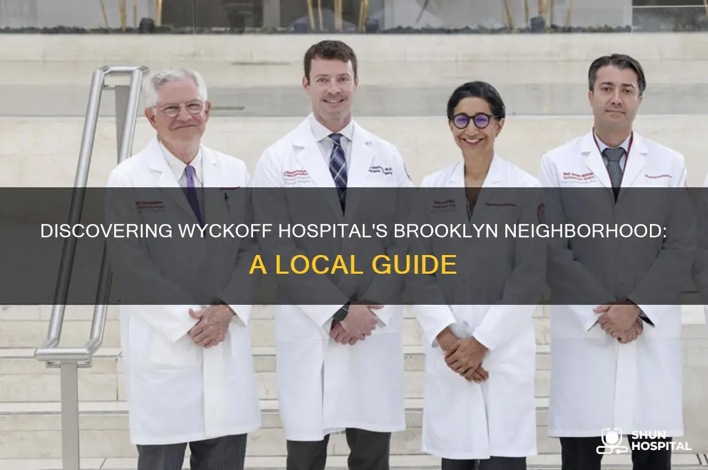 what town in brooklyn is wycoff hospital