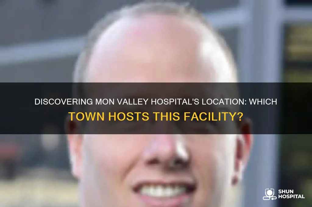 what town is mon valley hospital in