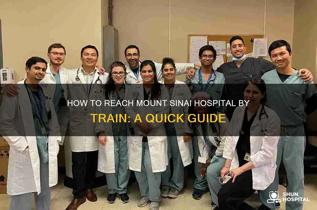 what train goes to mount sinai hospital