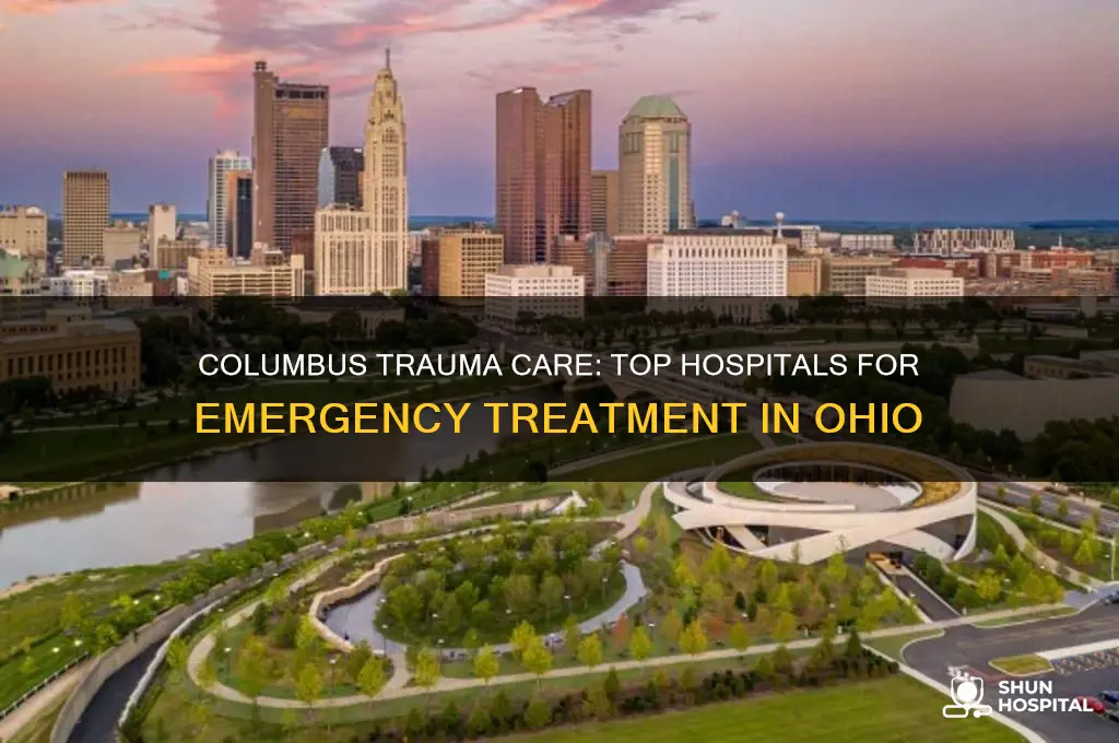 what trauma hospitals are in columbus ohio