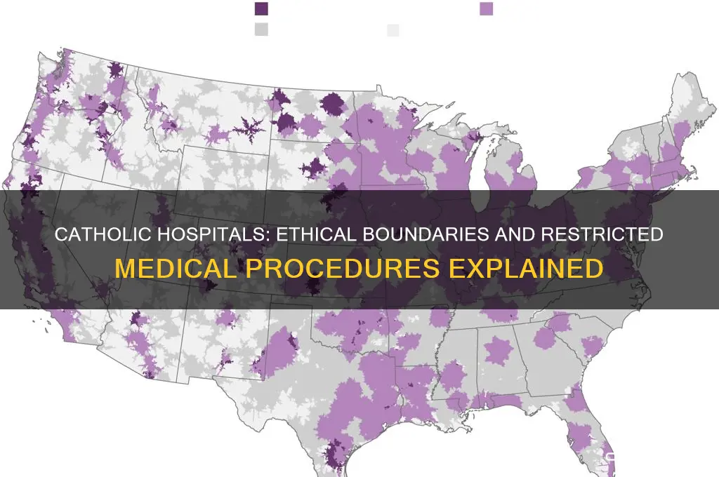 what treatment do catholic hospitals not do