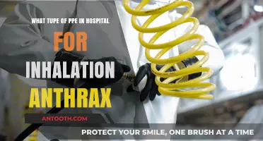 Essential PPE for Hospital Staff Handling Inhalation Anthrax Cases