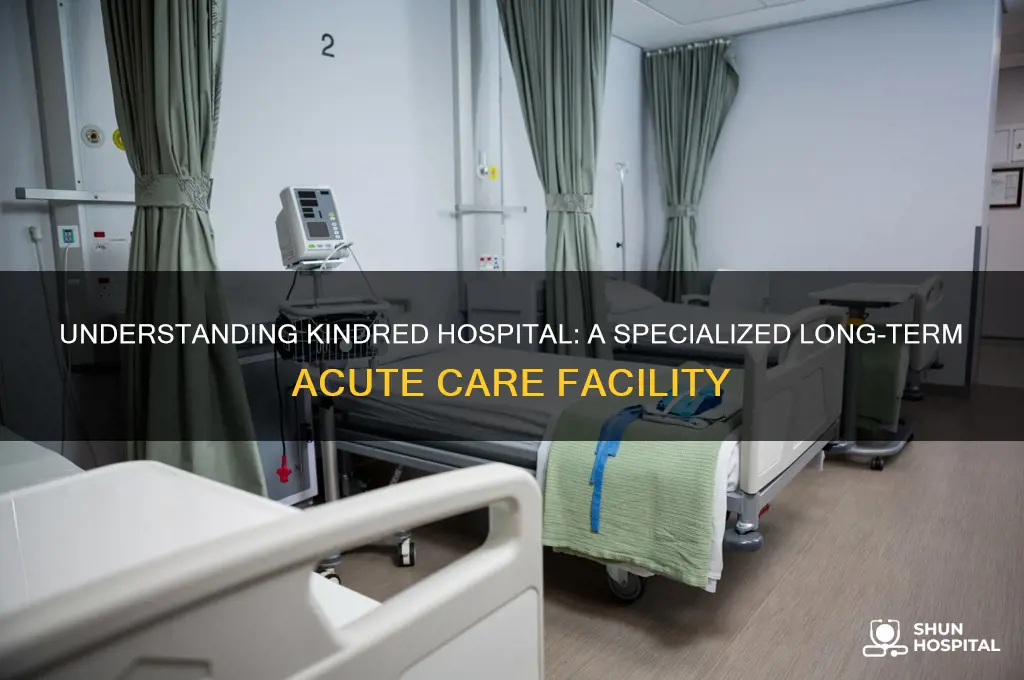 what type of facility is kindred hospital