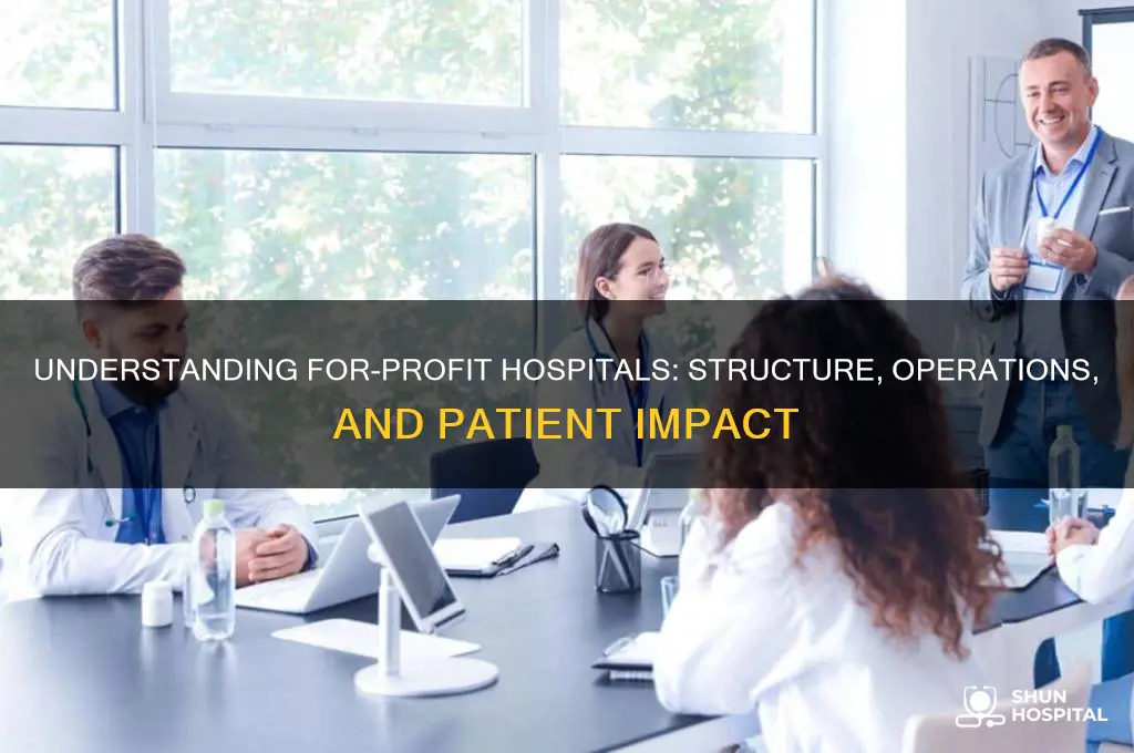 what type of hospital is a for profit hospital