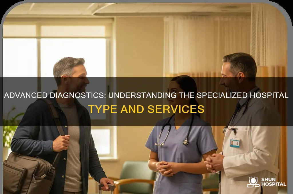 what type of hospital is advanced diagnostics
