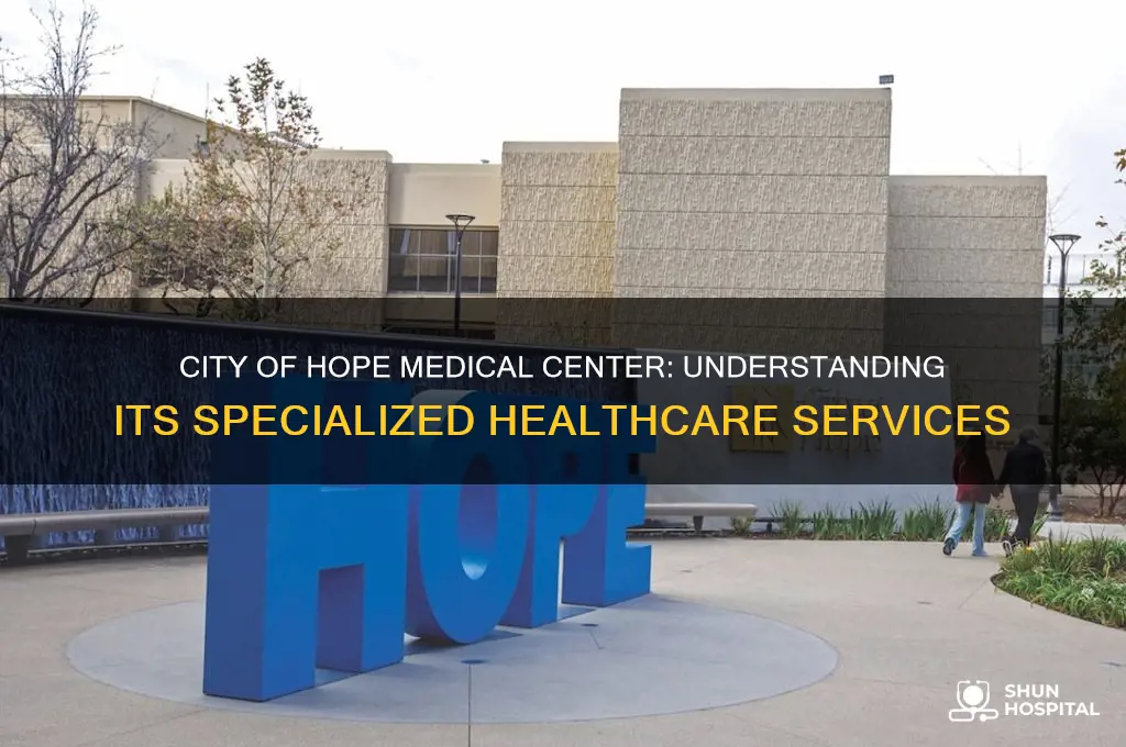 what type of hospital is city of hope medical center