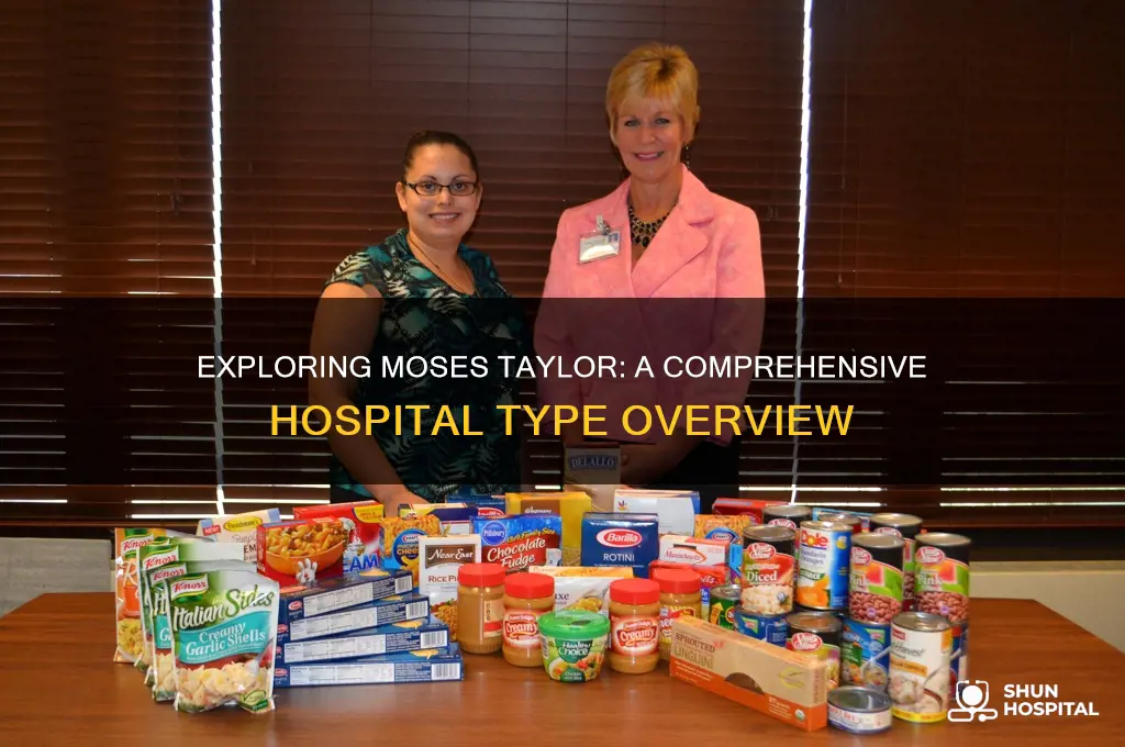 what type of hospital is moses taylor
