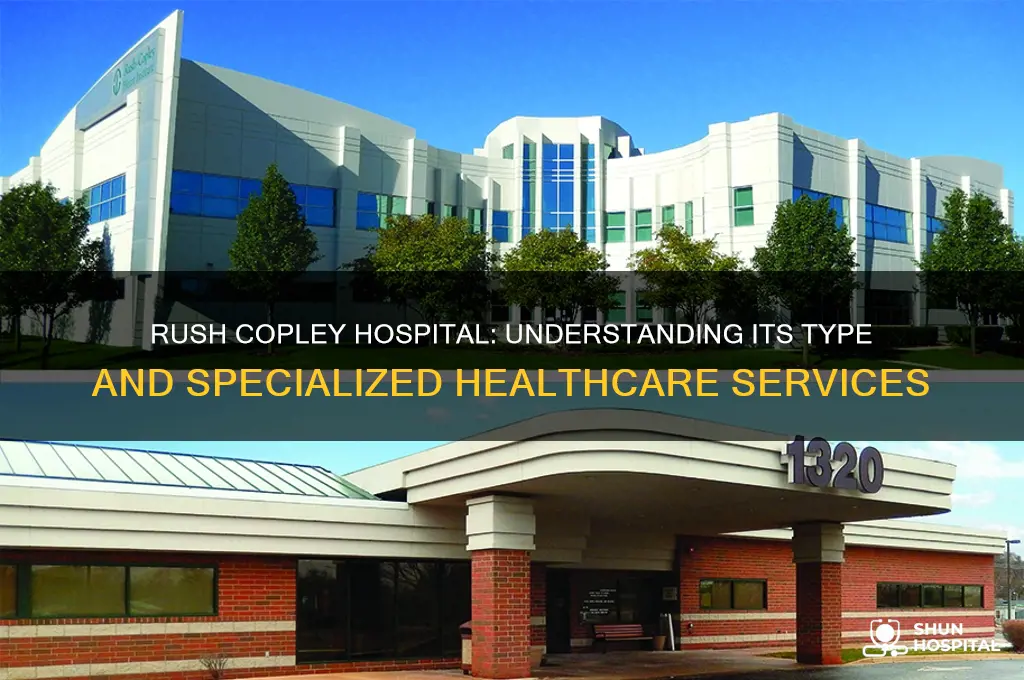 what type of hospital is rush copley