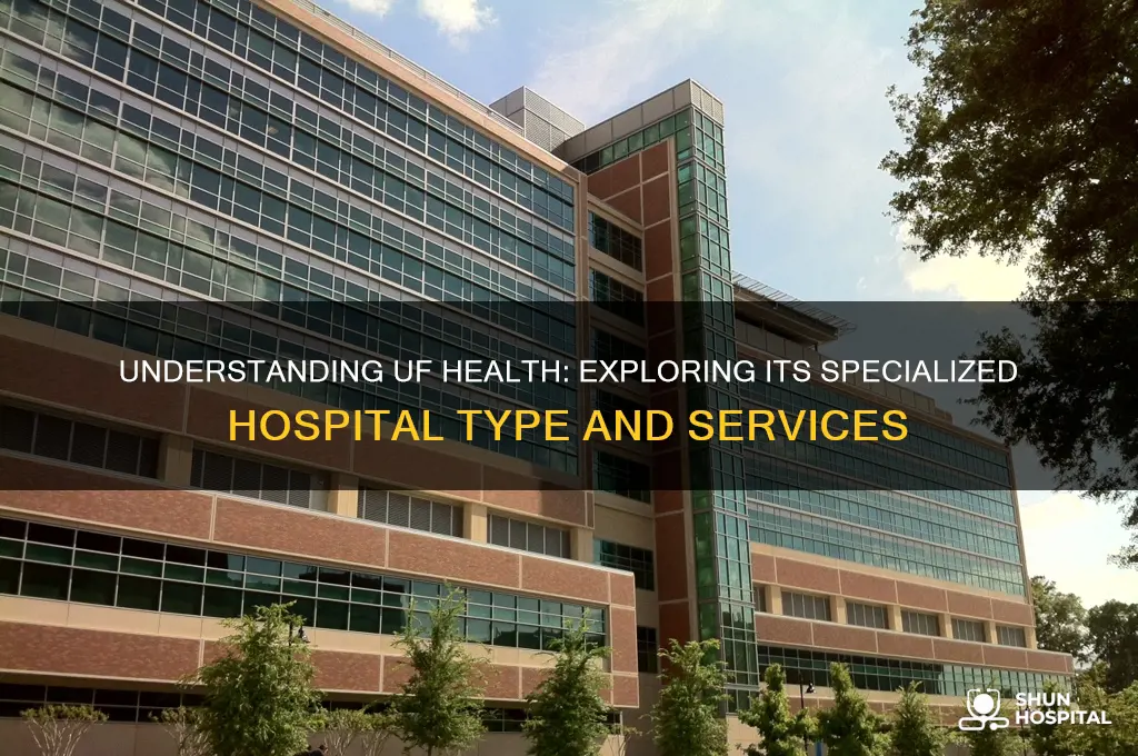 what type of hospital is uf health