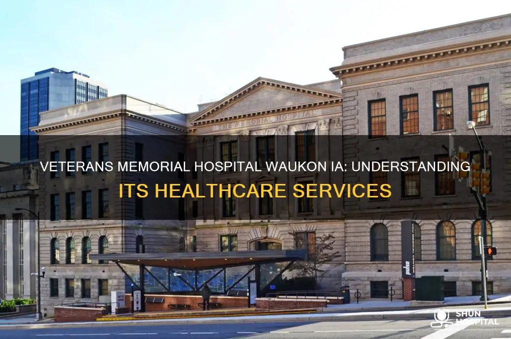 what type of hospital is veterans memorial hospital waukon ia