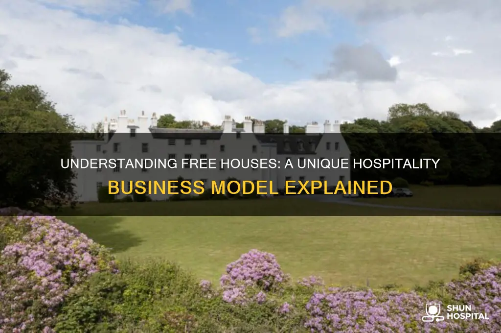 what type of hospitality business is a free house
