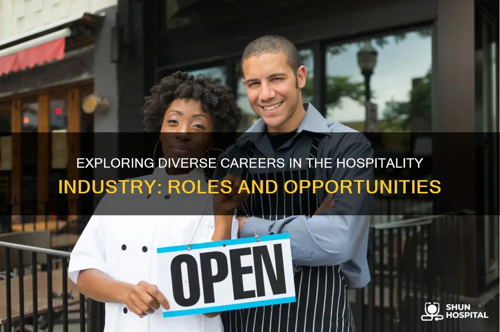 what type of hospitality jobs are there