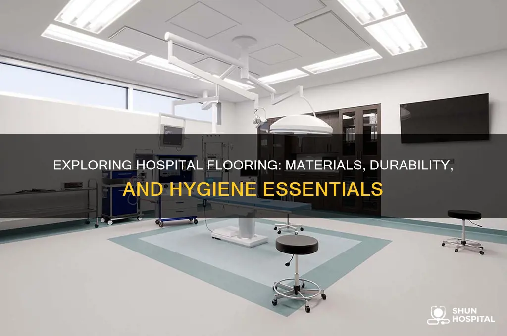 what type of material is hospital floor