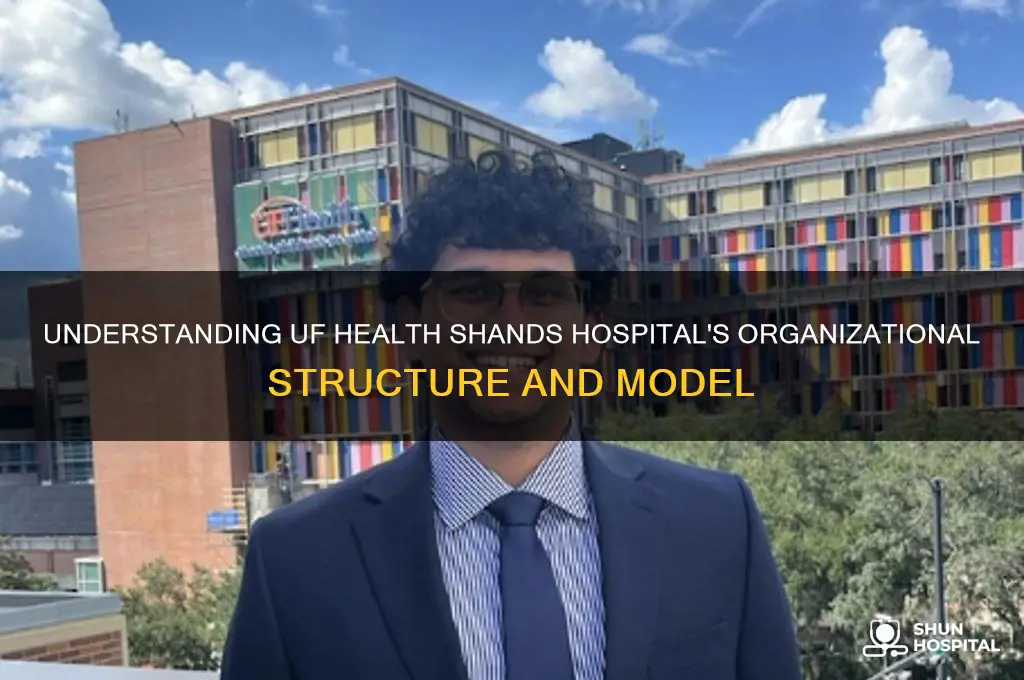 what type of organizational form is uf health shands hospital