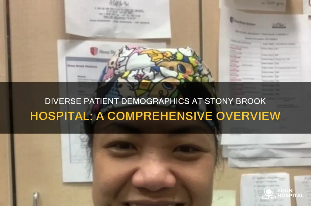 what type of population is seen at stony brook hospital