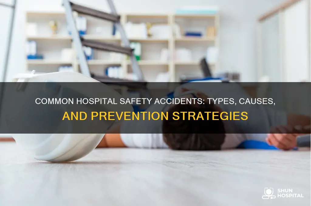 what type of safety accidents happen in a hospital