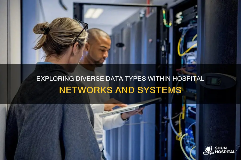 what types of data is found in hospital network