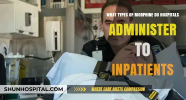Types of Morphine Administered to Inpatients in Hospitals: A Guide