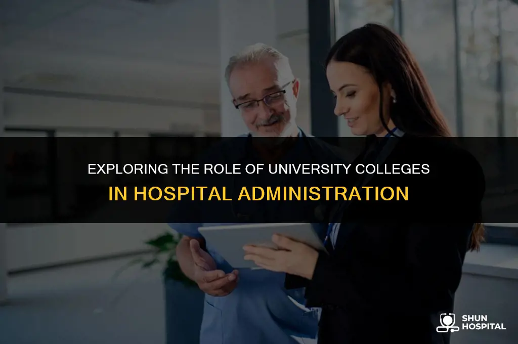 what uc have hospital administartion