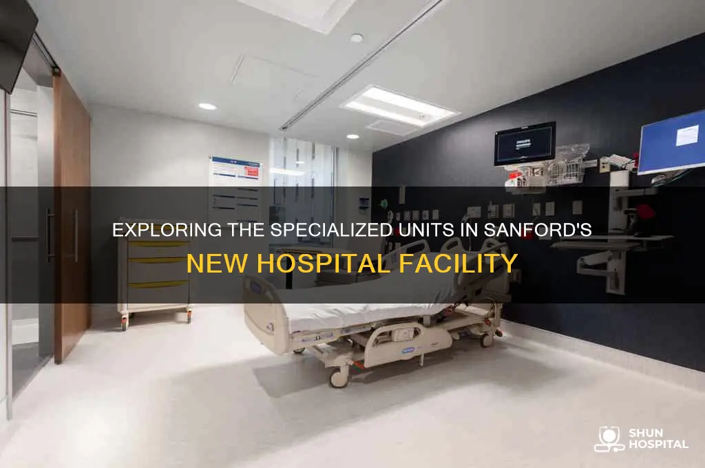 what units are in sanfrod new hospital