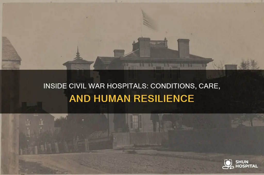 what was a civil war hospital like