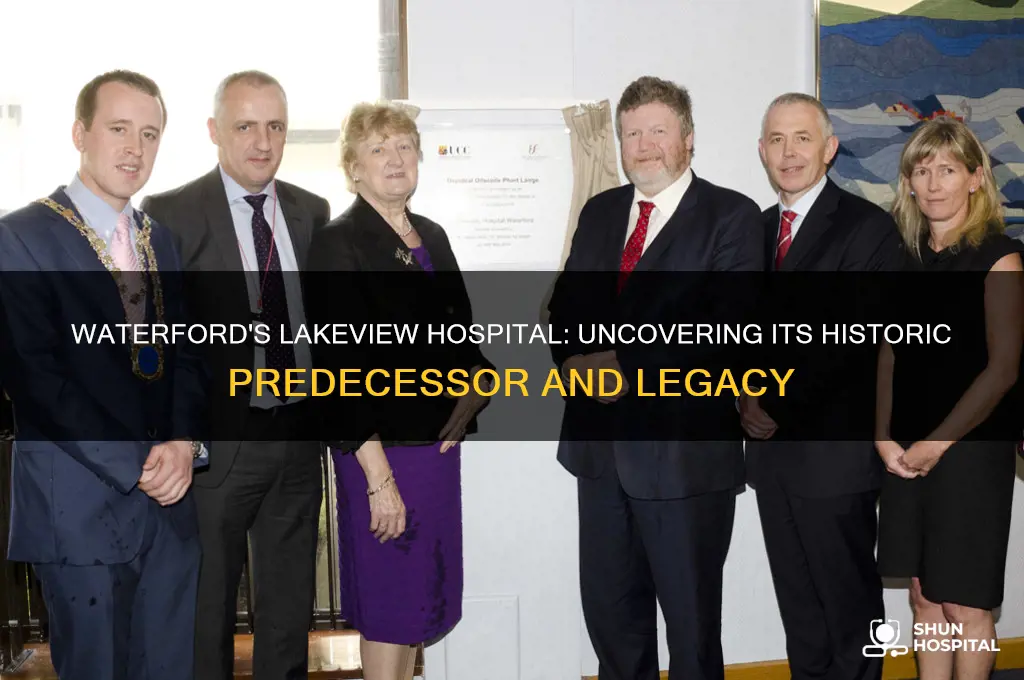 what was hospital in waterford before lakeview