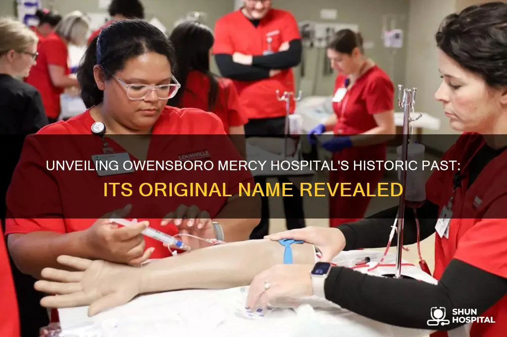 what was owensboro mercy hospital previous name