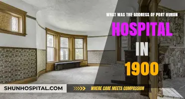 Uncovering Port Huron Hospital's Historic 1900 Address: A Location Mystery