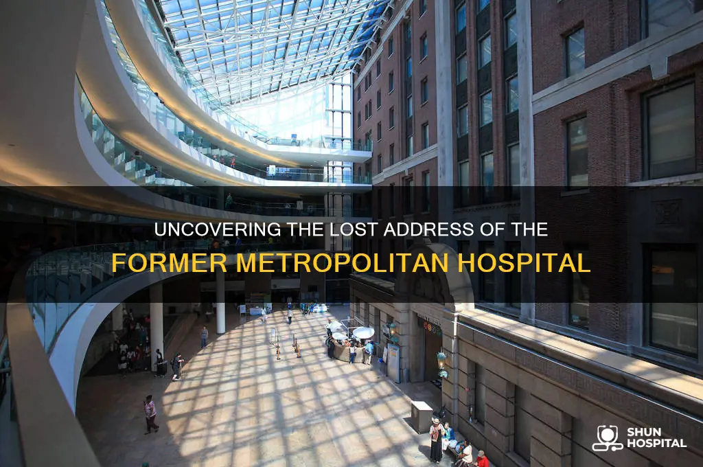 what was the address of the former metropolitan hospital