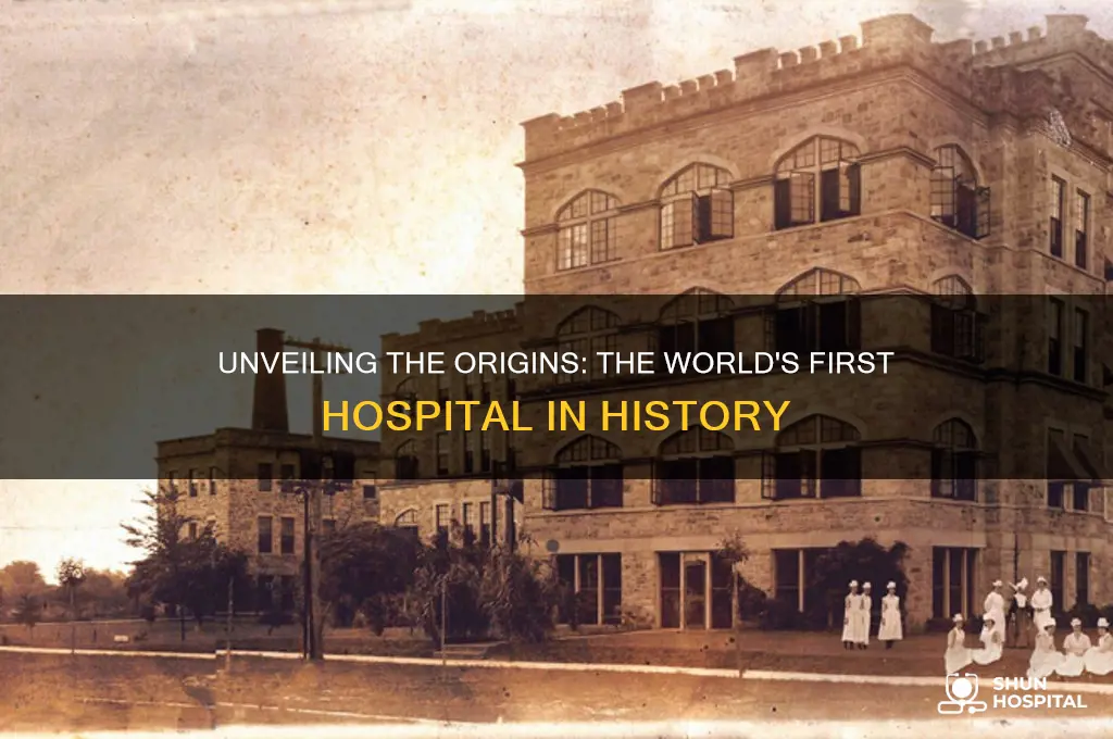 what was the first hospital ever built
