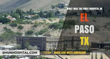 El Paso's Medical Pioneer: The Story of Its First Hospital