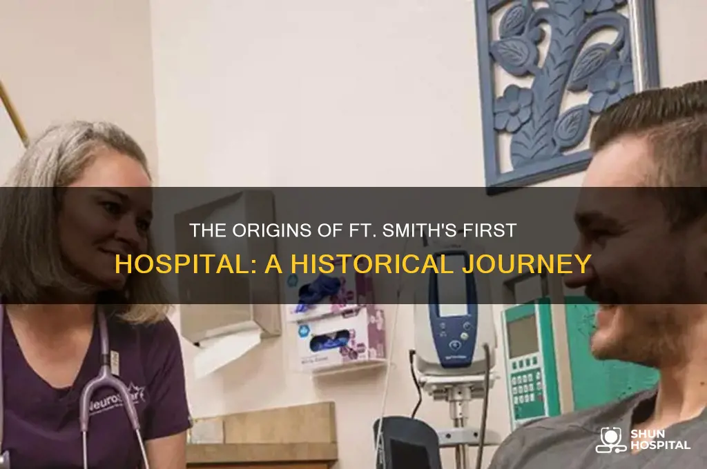 what was the first hospital in ft smith ar