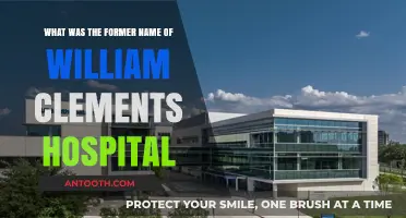 Unveiling History: The Original Name of William Clements Hospital Revealed
