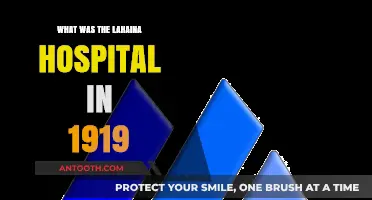 Unveiling Lahaina Hospital's Role and Legacy in 1919 Maui