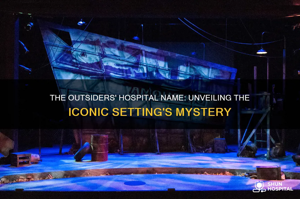 what was the name of the hospital in the outsiders