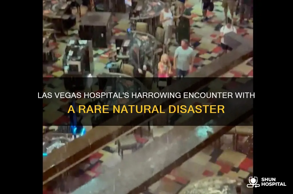 what was the natural disaster in las vegas hospital