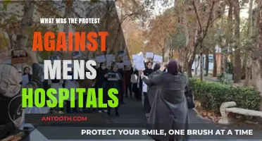 Unveiling the Protest Against Men's Hospitals: A Historical Perspective