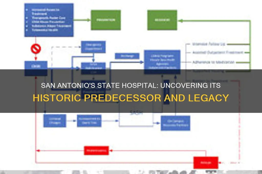 what was the state hospital in san antonio before
