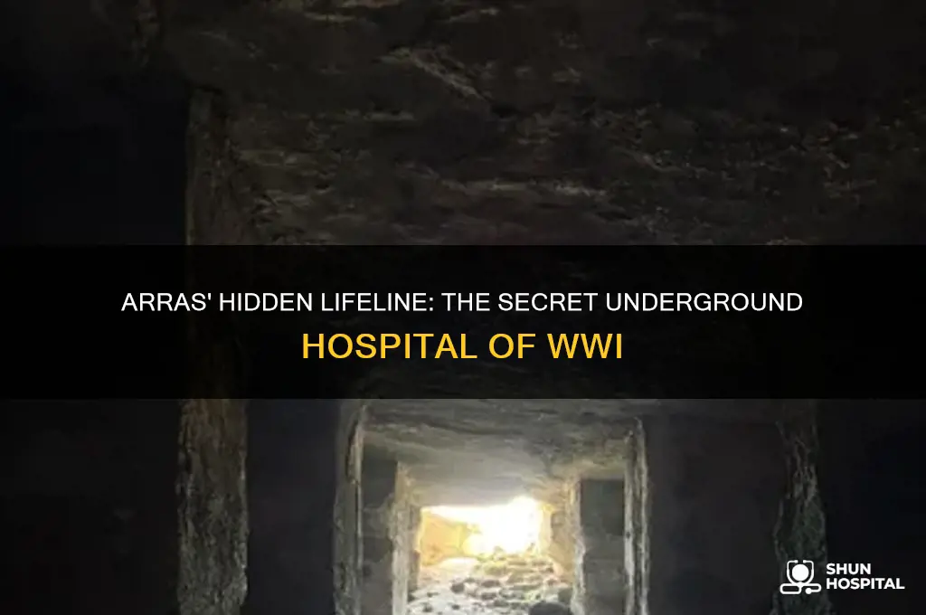 what was the underground hospital at arras