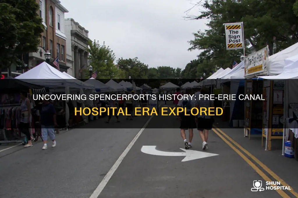 what was there before erie canal hospital in spencerport nuy
